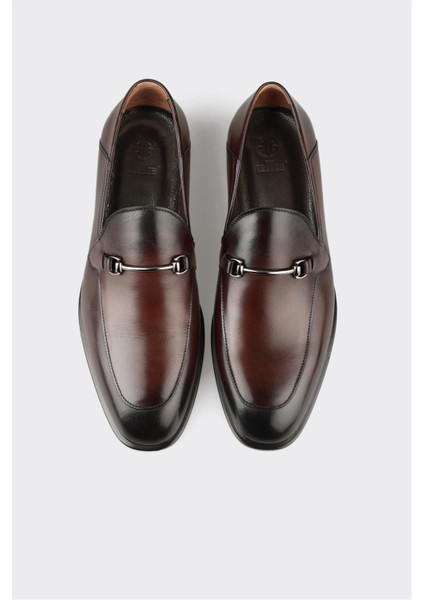 Kahve Deri Erkek Klasik Ayakkabı fırsatları