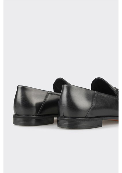 Siyah Deri Erkek Klasik Ayakkabı indirimleri
