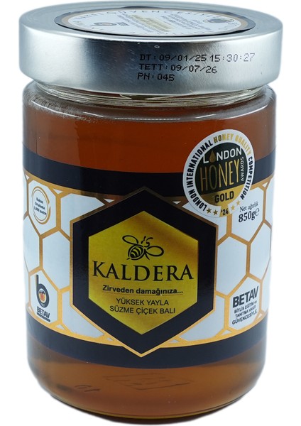 Yüksek Yayla Süzme Çiçek Balı 850 gr