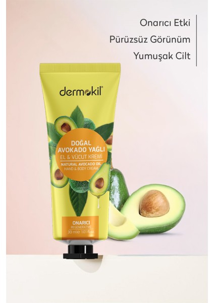 Avokado Yağlı El ve Vücut Kremi 30 ml fiyatları