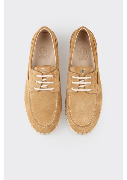 Taba Deri Kadın Günlük Ayakkabı fırsatları