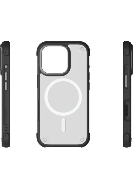 iPhone 16 Pro Max Air Magnetic Case Telefon Kılıfı Siyah