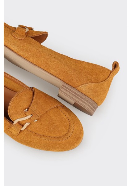 Taba Deri Kadın Loafer indirimleri