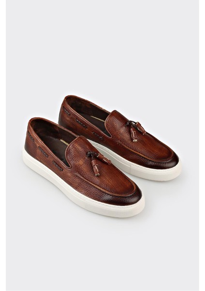 Taba Deri Erkek Loafer fiyatları