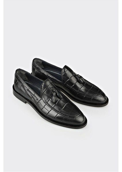 Siyah Deri Erkek Klasik Ayakkabı fiyatları