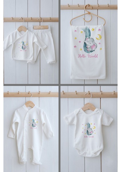 Organik 11'li Hastane Çıkışı - For Baby - Uyuyan Fil Pembe fiyatları