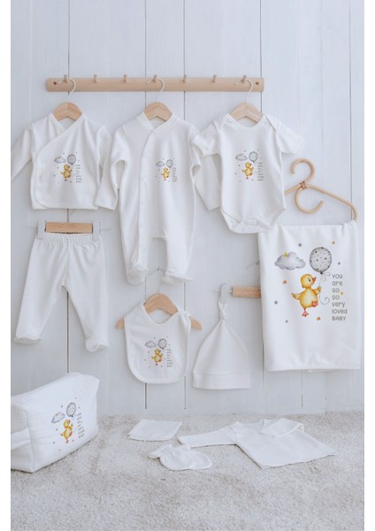Organik 11'li Hastane Çıkışı - For Baby - Sevimli Ördek