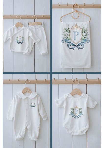 Organik 11'li Hastane Çıkışı - Blue Royal Series - P Harfi fiyatları