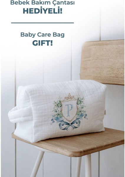 Organik 11'li Hastane Çıkışı - Blue Royal Series - P Harfi modelleri