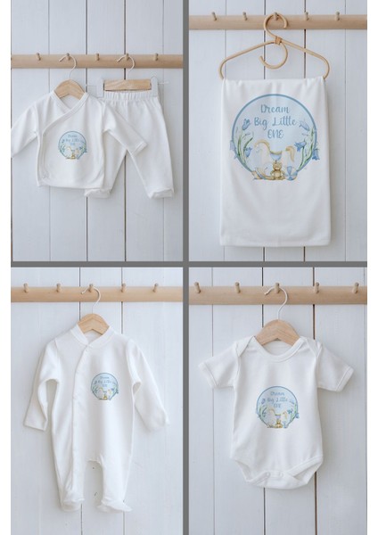 Organik 11'li Hastane Çıkışı - For Baby - Mavi Sallanan At fiyatları