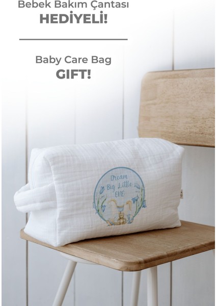 Organik 11'li Hastane Çıkışı - For Baby - Mavi Sallanan At modelleri