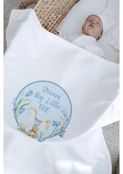 Organik 11'li Hastane Çıkışı - For Baby - Mavi Sallanan At fırsatları