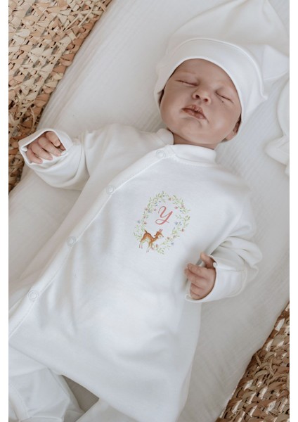 Organik 11'li Hastane Çıkışı - Little Deer Series - Y Harfi