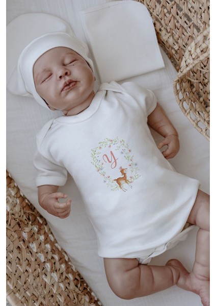Organik 11'li Hastane Çıkışı - Little Deer Series - Y Harfi