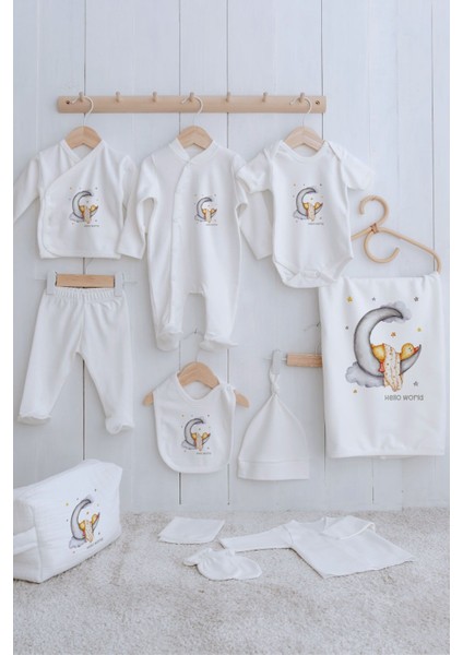 Organik 11'li Hastane Çıkışı - For Baby - Ayda Uyuyan Ördek