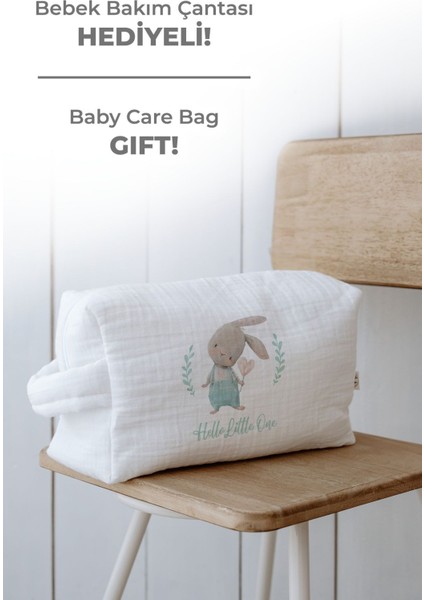 Organik 11'li Hastane Çıkışı - For Baby - Salopetli Tavşan modelleri