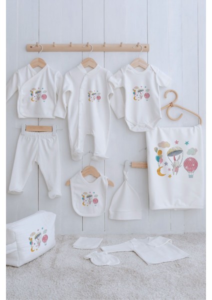 Organik 11'li Hastane Çıkışı - For Baby - Paraşütlü Tavşan