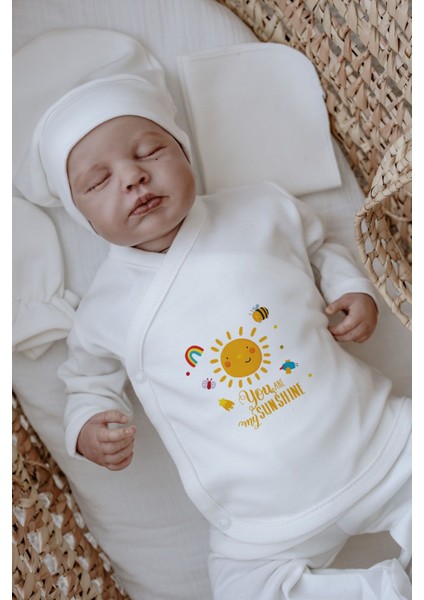 Organik 11'li Hastane Çıkışı - For Baby - Gülen Pastel Güneş indirimleri