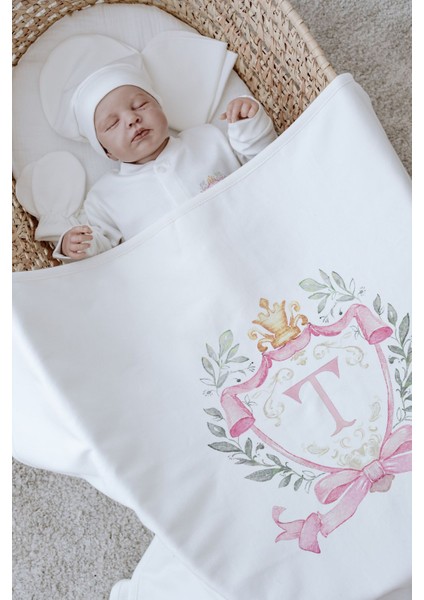 Organik 11'li Hastane Çıkışı - Pink Royal Series - T Harfi fırsatları