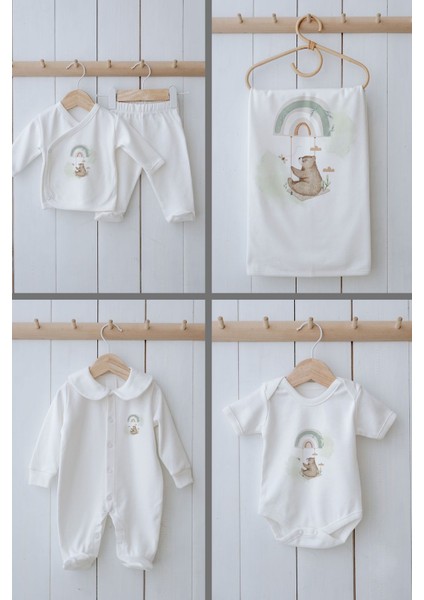 Organik 11'li Hastane Çıkışı - Royal Series - Welcome Baby Bear fiyatları