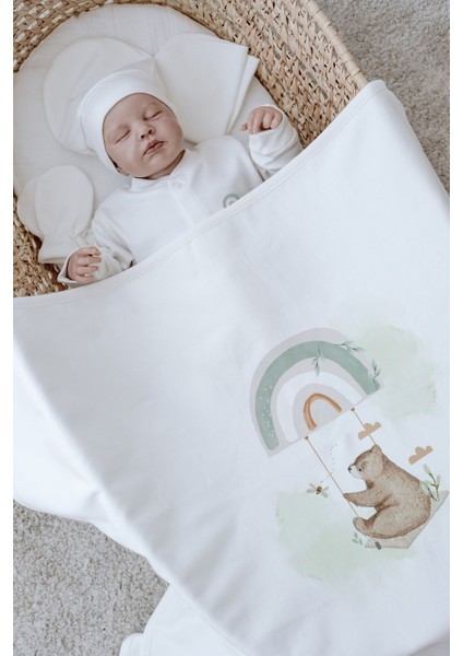 Organik 11'li Hastane Çıkışı - Royal Series - Welcome Baby Bear fırsatları