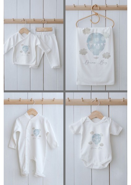 Organik 11'li Hastane Çıkışı - Pure Baby - Mavi Hava Balonu fiyatları