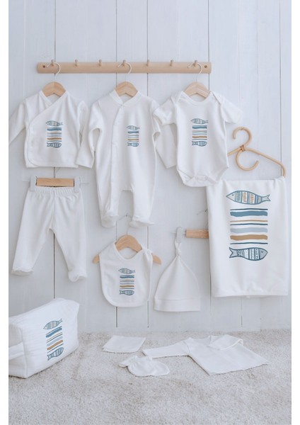 Organik 11'li Hastane Çıkışı - Pure Baby - Baby Fish