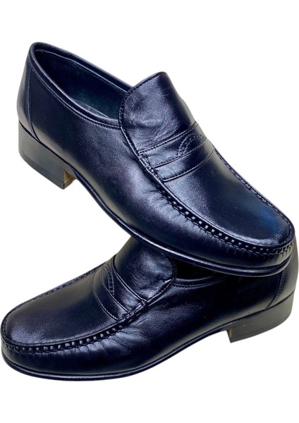 Makosen Fora Dikişli Kösele Rok Iç ve Dış Yüzey DERİ-037-SİYAH fırsatları