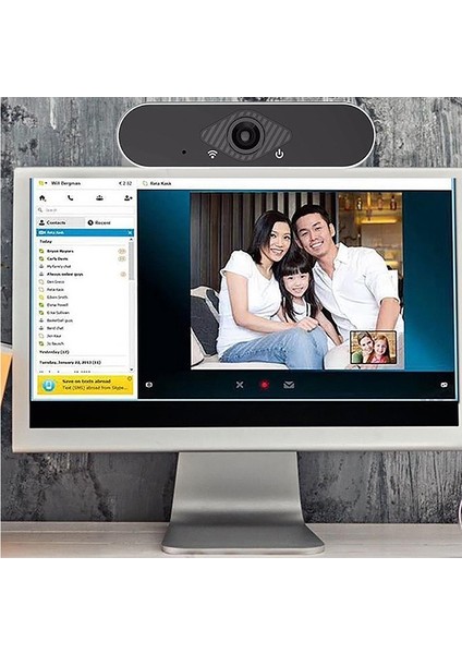 Webcam 1080P USB Kablolu Tak Çalıştır Konferans Kamera Chat Görüntülü Sohbet Yayın Kamerası Hd Video Web Kamerası ZR808