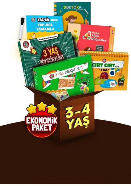 3-4 Yaş Ekonomik Paket Özel Seri