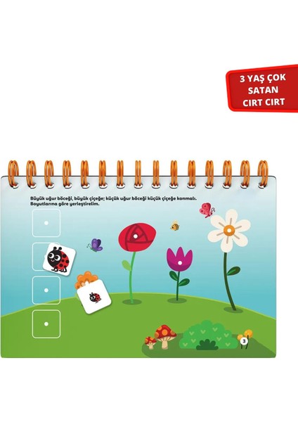 3 Yaş Cırt Cırtlı Kitap