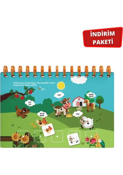 16-24 Ay Cırt Cırtlı Aktivite Kitabı ve Cırt Cırt Değerler Eğitimi Kitabı modelleri