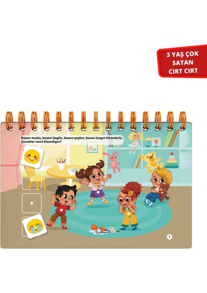 3 Yaş Cırt Cırtlı Kitap