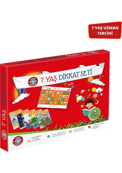 Dikkat Kitapları 7 Yaş