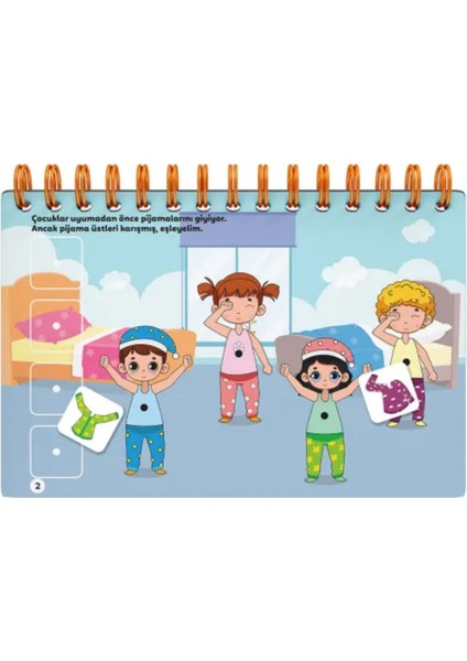 16-24 Ay Cırt Cırtlı Etkinlik Kitabı ve Cırt ile Uyku Vakti Etkinlik Kitabı modelleri