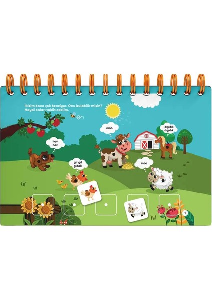 16-24 Ay Cırt Cırtlı Etkinlik Kitabı ve Cırt ile Uyku Vakti Etkinlik Kitabı indirimleri