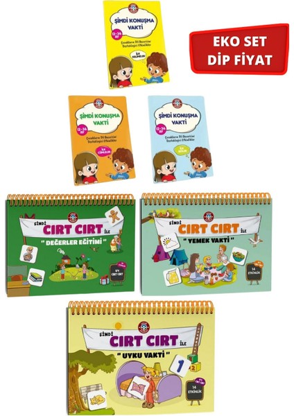 Şimdi Konuşma Vakti Seti / Cırt Cırt Değerler-Yemek-Uyku