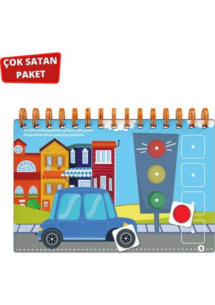 Şimdi Konuşma Vakti Seti / 16-24 Ay Cırt Cırtlı / 2 Yaş Cırt Cırtlı Vakti Etkinlik Kitabı