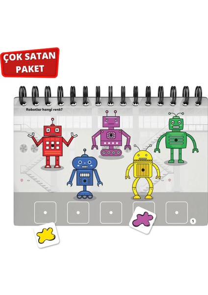 Şimdi Konuşma Vakti Seti / 16-24 Ay Cırt Cırtlı / 2 Yaş Cırt Cırtlı Vakti Etkinlik Kitabı