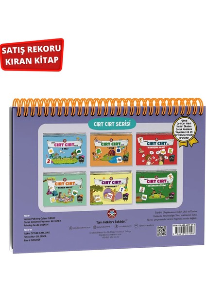 Cırt Cırt Kitabı 16-24 Ay Yaşa Özel Kitap indirimleri
