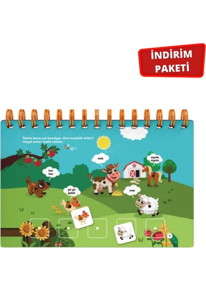 16-24 Ay Cırt Cırtlı Aktivite Kitabı ve 3 Yaş Cırt Cırtlı Aktivite Kitabı modelleri