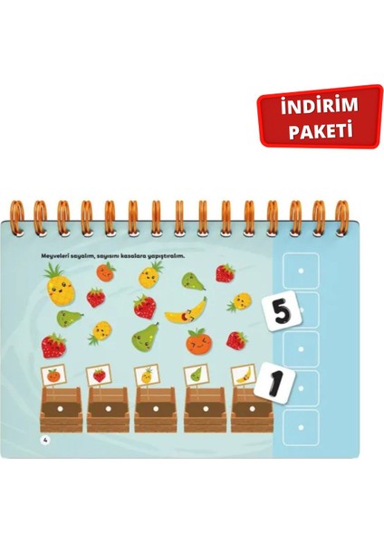 16-24 Ay Cırt Cırtlı Aktivite Kitabı ve 3 Yaş Cırt Cırtlı Aktivite Kitabı fırsatları