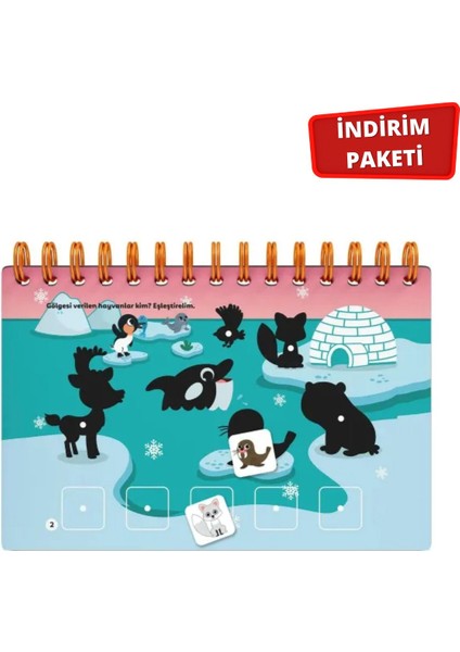 16-24 Ay Cırt Cırtlı Aktivite Kitabı ve 3 Yaş Cırt Cırtlı Aktivite Kitabı indirimleri