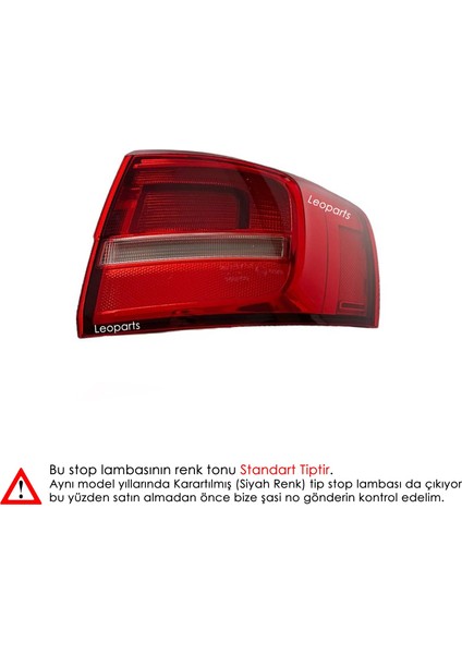 Volkswagen Jetta 7 Stop Lambası Dış Sağ 2014-2017 5C6945096H
