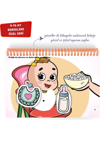 Şimdi Cırt Cırtlı Vakti 9-16 Ay Baby Girl