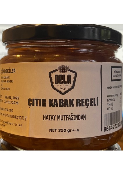 Çıtır Kabak Reçeli 350 gr