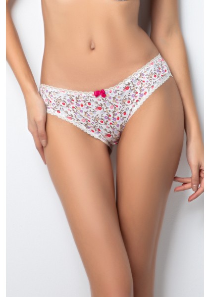 Çiçek Desenli Kadın Külot