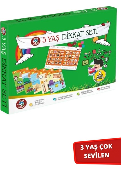 3 Yaş Dikkat Seti