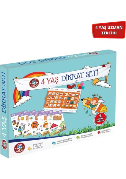 4 Yaş Dikkat Seti