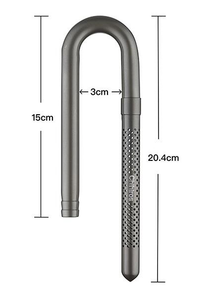 Chihiros Metal Jet Pipe Pro Set Black M 12-16mm modelleri